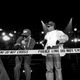 MC Ren and Eazy-E from N.W.A perform during the Straight Outta Compton tour at Kemper Arena in Kansas City, Mo., in 1989.
Raymond Boyd/Michael Ochs Archives/Getty Images